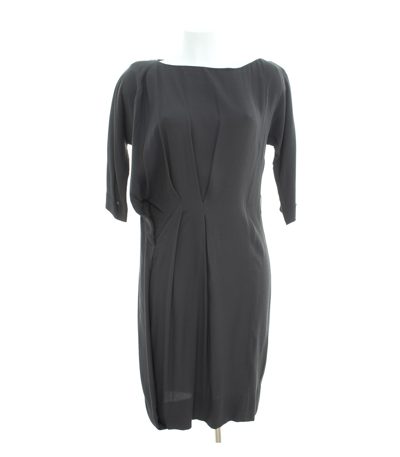 COS Damen Kleid Etuikleid Gr. DE 36 Grau
