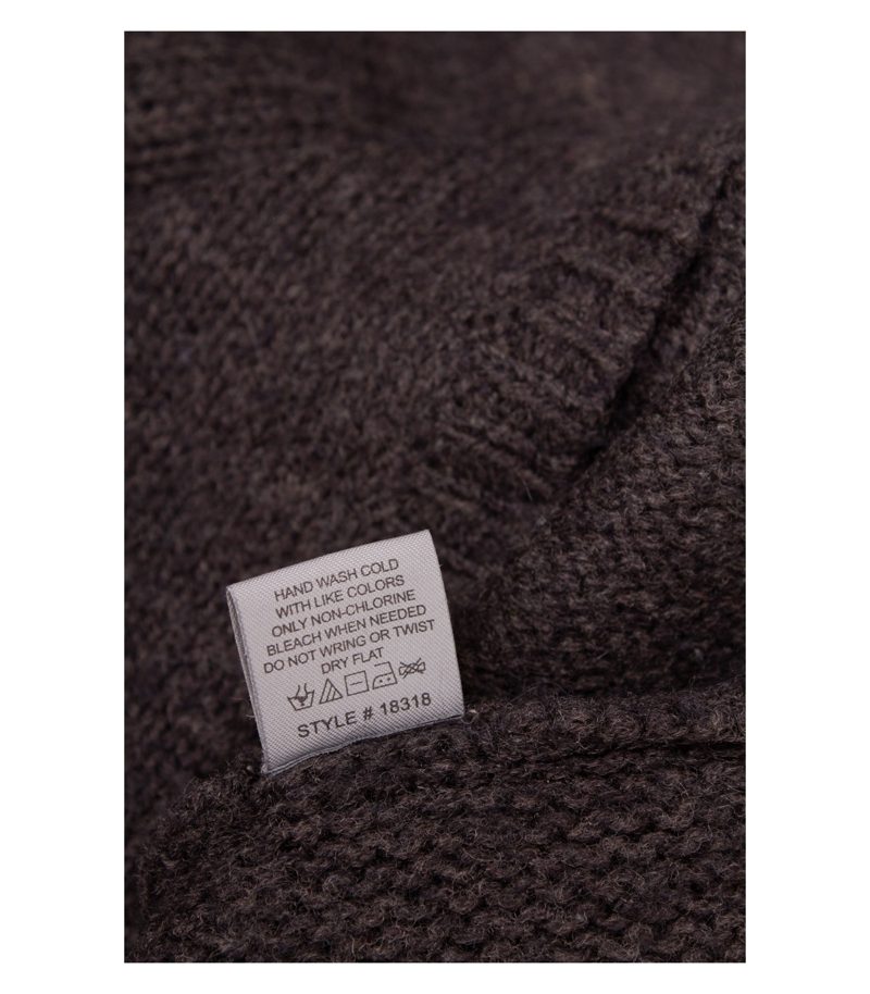 360 Damen Pullover/Stern Fledermaus Gr. M Grau Beige Wolle Alpaka – Foto 8