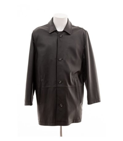 Bugatti Herren Lederjacke (Lamm-Nappa) Gr. 26 Kurzgröße Schwarz Leder