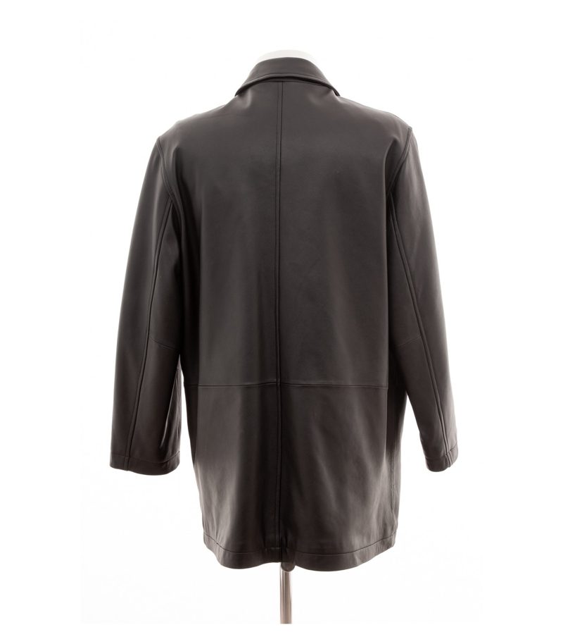 Bugatti Herren Lederjacke (Lamm-Nappa) Gr. 26 Kurzgröße Schwarz Leder – Foto 2