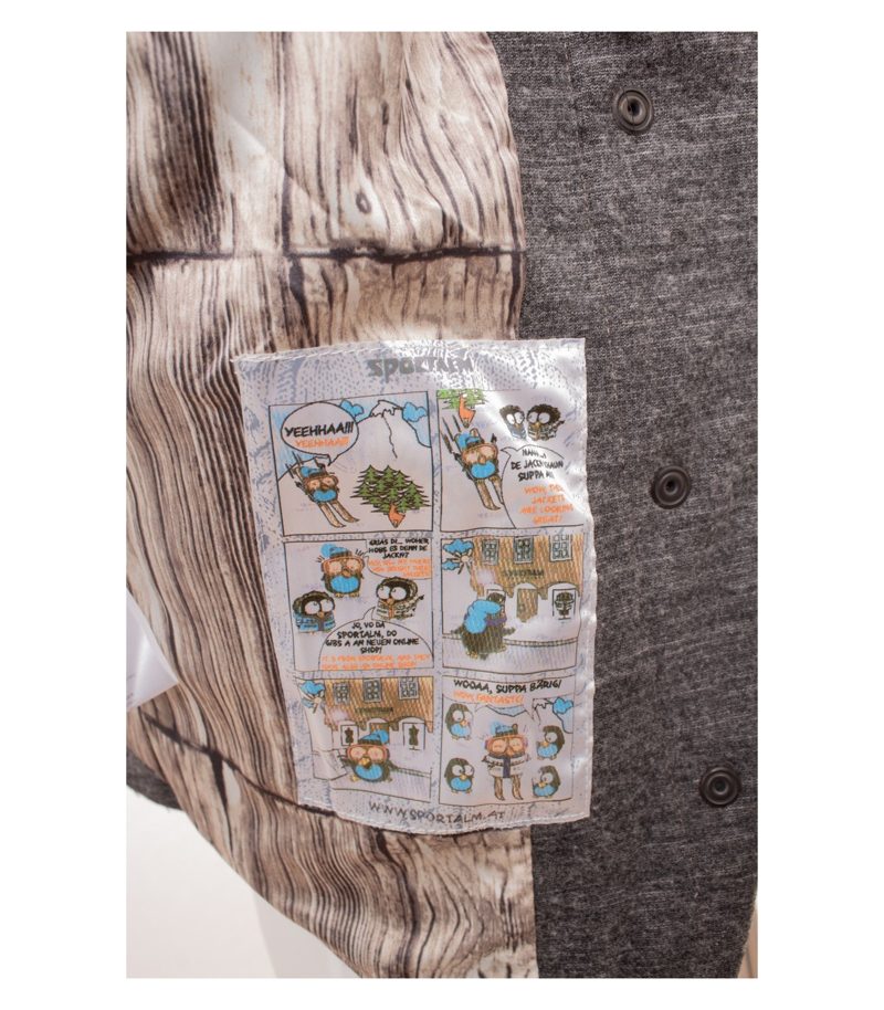 Sportalm Damen Freizeitjacke Blazer Gr. 36 Grau Wolle – Foto 7