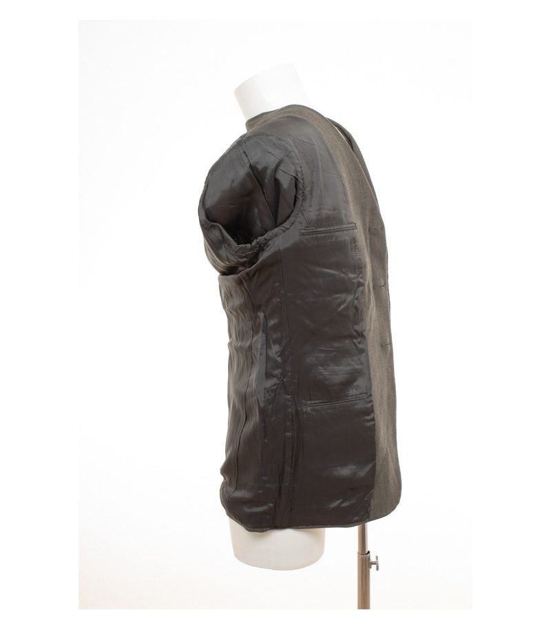 Armani Collezioni Herren Sakko Gr. 48/R Braun Wolle Baumwolle – Foto 6