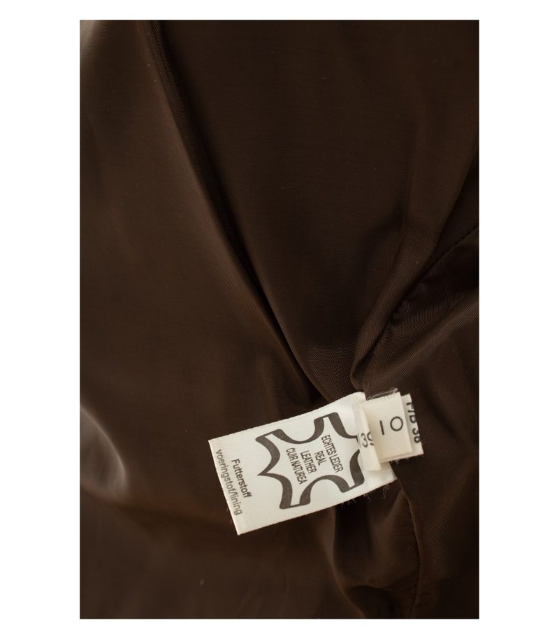 Alba Moda Damen Lederjacke Schlangenmuster Gr. 36 Mehrfarbig Leder – Foto 8
