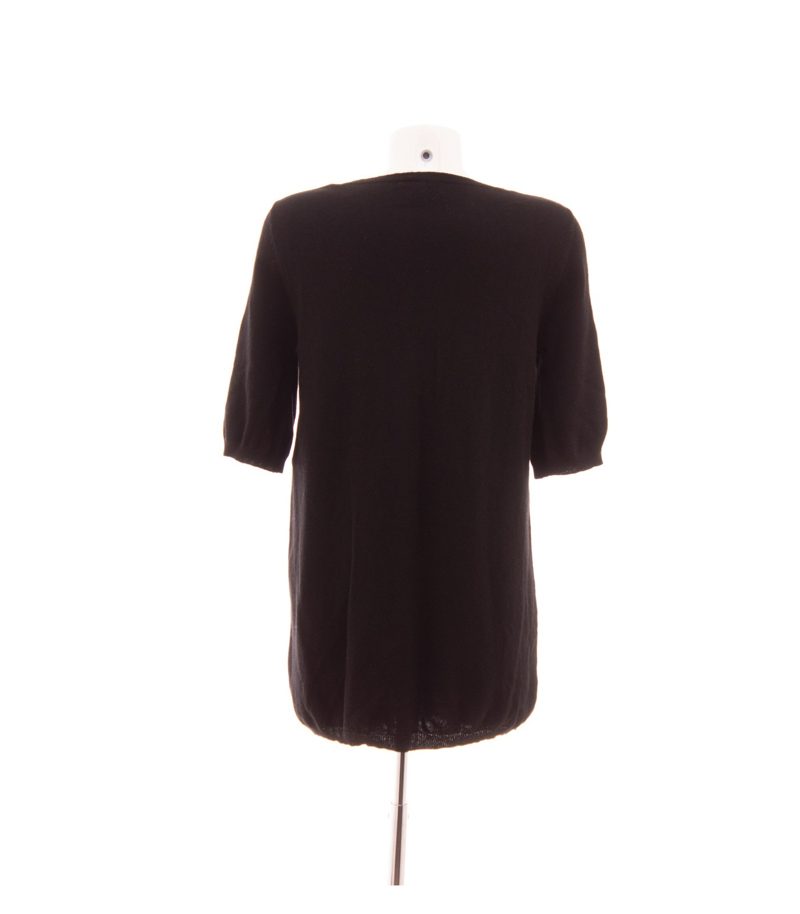 Madeleine Damen Kleid Strickkleid Gr. 40/42 Schwarz Wolle Kaschmir – Foto 4