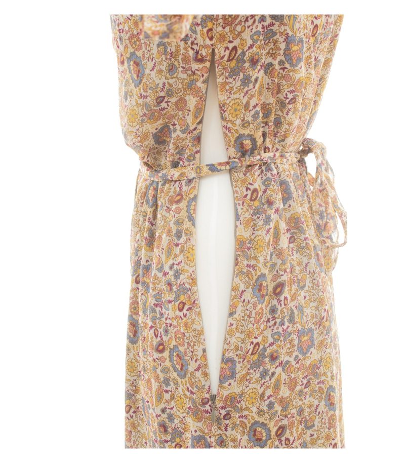 More & More Damen Kleid Sommerkleid V-Ausschnitt Gr. 36 Mehrfarbig – Foto 5