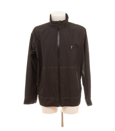 Golfino Herren Regenjacke Funktionsjacke verschweißte Nähte Gr. DE 50 Schwarz