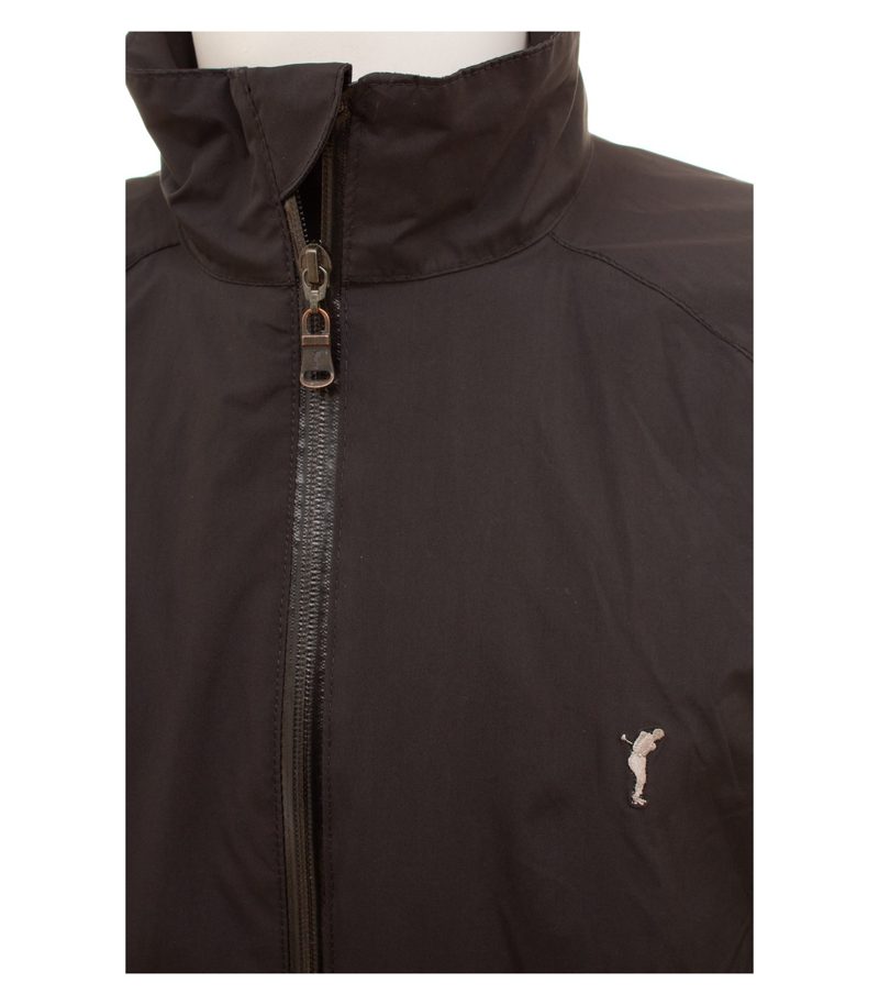Golfino Herren Regenjacke Funktionsjacke verschweißte Nähte Gr. DE 50 Schwarz – Foto 5
