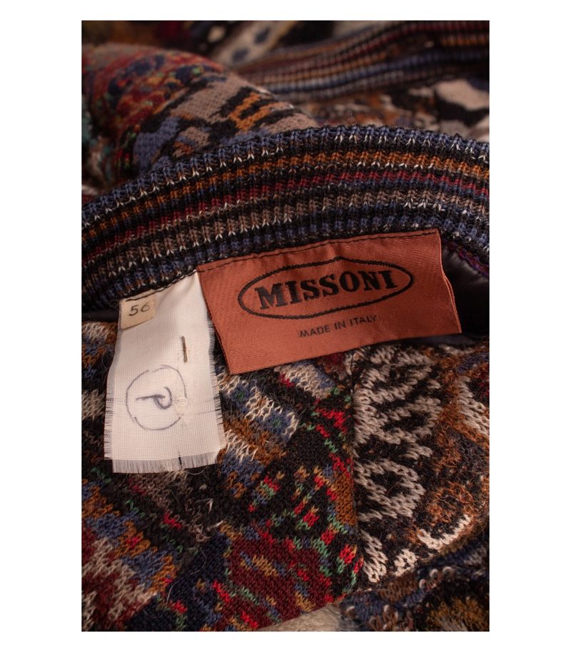 Missoni Herren Jacke Wendejacke Gr. 56 Mehrfarbig – Foto 10