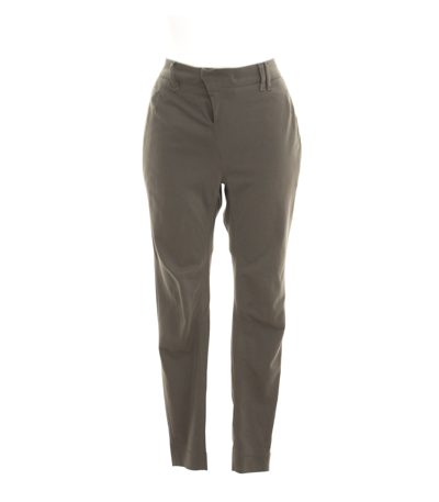 drykorn Damen for beautiful people Hose Gr. 2 DE 36 Khaki Baumwolle