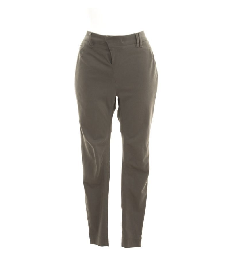 drykorn Damen for beautiful people Hose Gr. 2 DE 36 Khaki Baumwolle – Foto 1