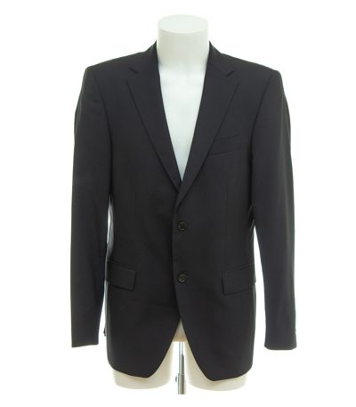 Tommy Hilfiger Herren Sakko Einreiher Dunkelblau Stoff aus Italien Gr. 94 Wolle