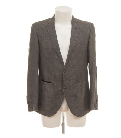 CG Club of Gents Herren Sakko Blazer Melange Patches Business Gr. 48 Abraham SS