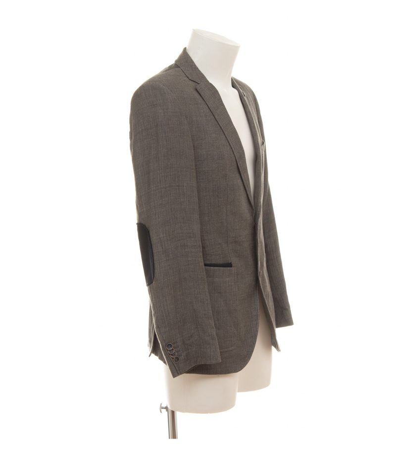 CG Club of Gents Herren Sakko Blazer Melange Patches Business Gr. 48 Abraham SS – Foto 2