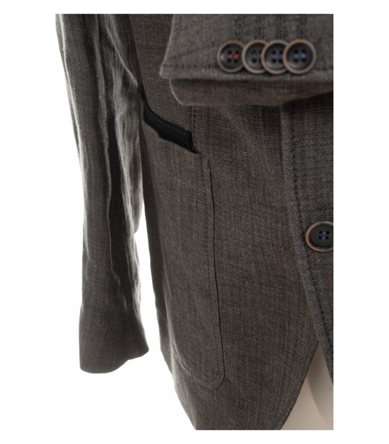 CG Club of Gents Herren Sakko Blazer Melange Patches Business Gr. 48 Abraham SS – Foto 6