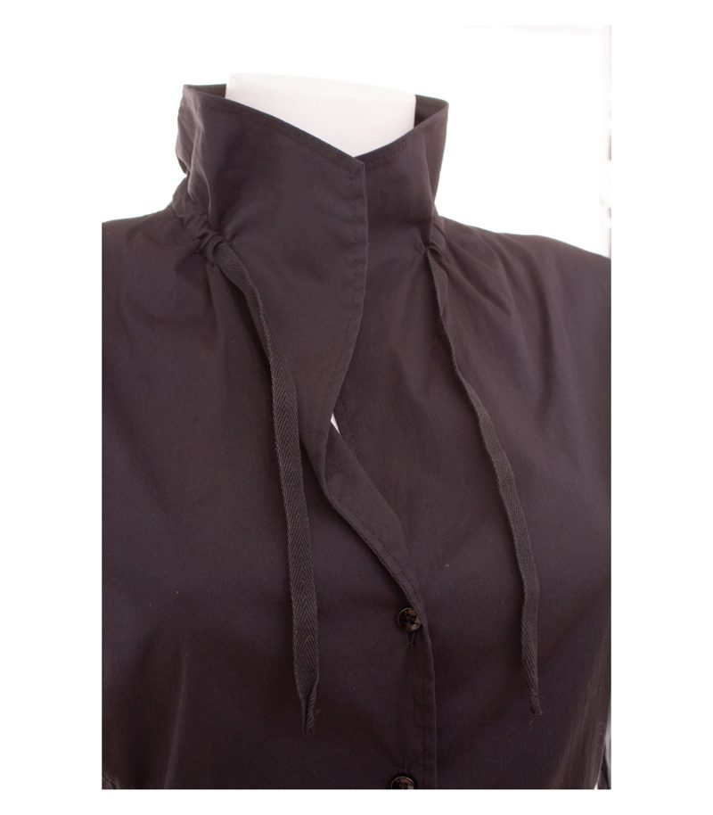RIANI Damen Kleid 2-in-1 Look 3/4 Arm Business Gr. 38 Schwarz Beige Baumwolle – Foto 7