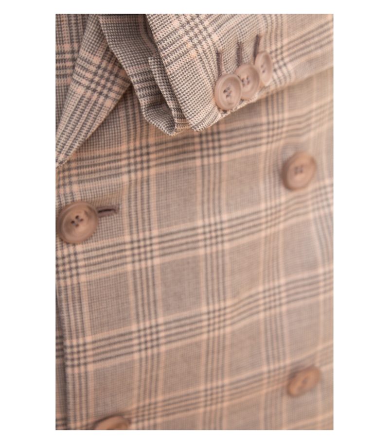 Brioni Herren Sakko Blazer Zweireiher Akzeptabel Gr. 52 Braun Kaschmir – Foto 3