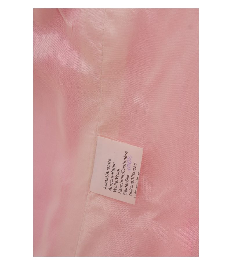 Barbara Lohmann Hamburg Damen Seiden Blazer 100% Gr. L (ca. 42) Pink Seide – Foto 8
