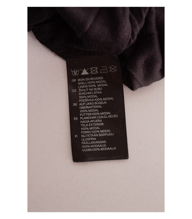 Jimmy Choo Damen for H&M Oberteil Longtop Pailletten Gr. M Schwarz Modal – Foto 8
