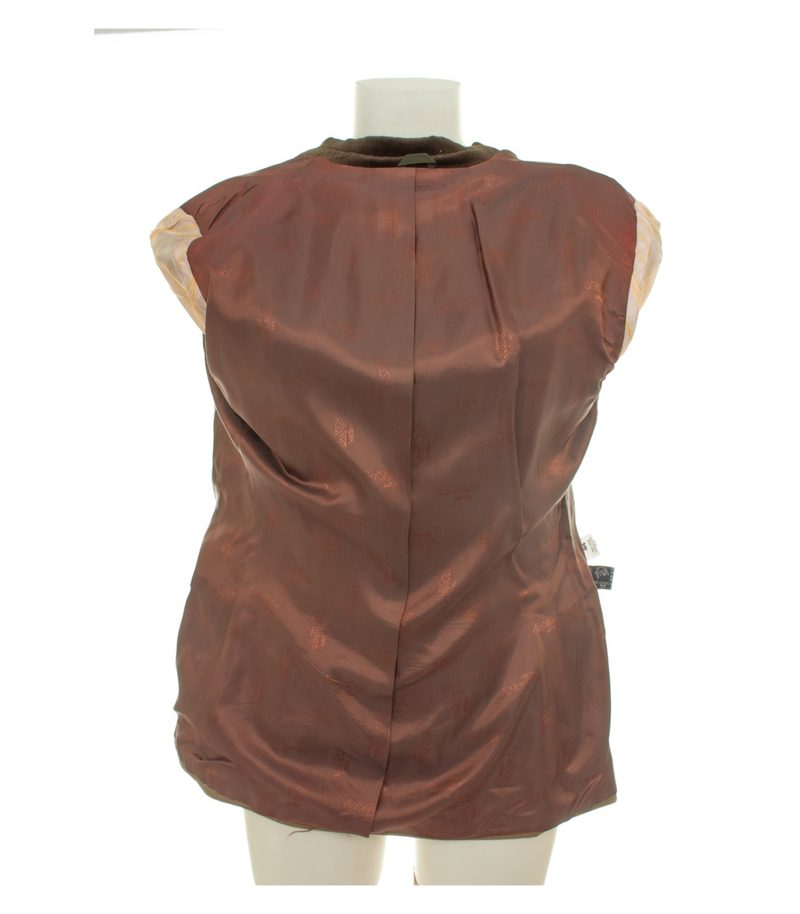 Ed. Meier Damen Munich Blazer Camel-Braun. Samtkragen Gr. 44 Wolle – Foto 5
