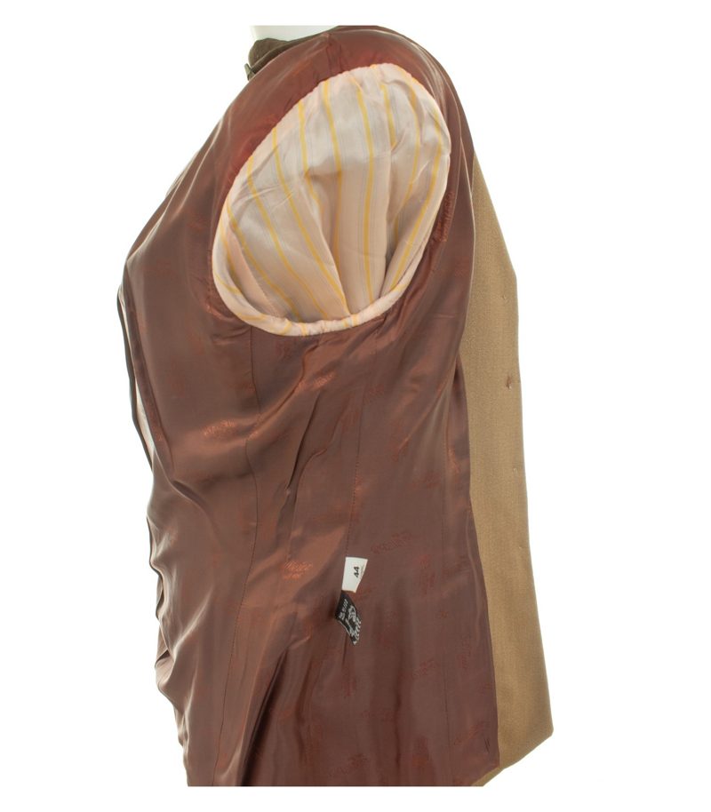 Ed. Meier Damen Munich Blazer Camel-Braun. Samtkragen Gr. 44 Wolle – Foto 7