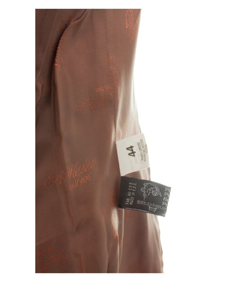 Ed. Meier Damen Munich Blazer Camel-Braun. Samtkragen Gr. 44 Wolle – Foto 8