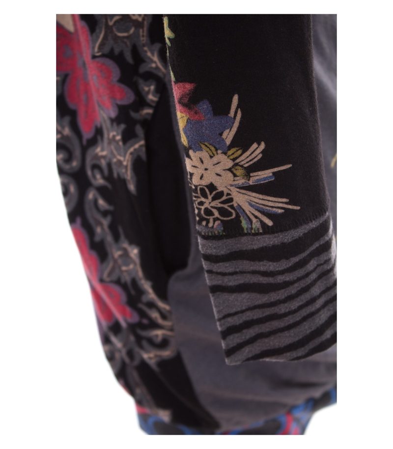 Desigual Damen Kleid Shirtkleid Gr. XS Mehrfarbig Baumwolle – Foto 3