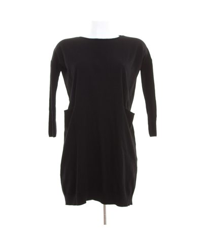 COS Damen Kleid Lagenlook Gr. XS Schwarz