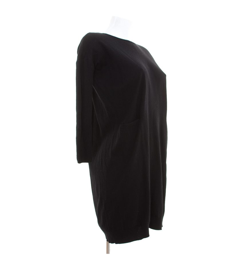COS Damen Kleid Lagenlook Gr. XS Schwarz – Foto 2