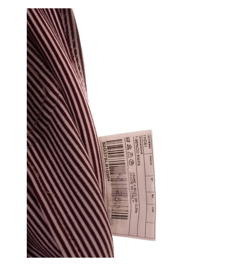 Tonello Damen Blazer Gestreift Gr. IT 42 (DE 36) Baumwolle – Foto 10