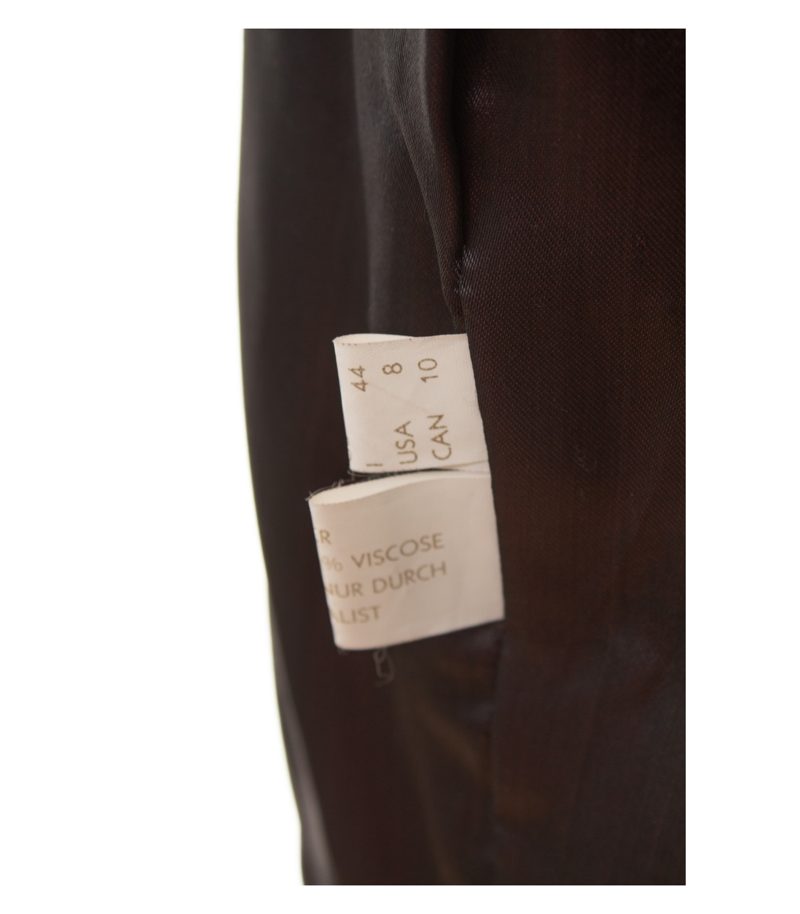 Von Holdt Collection Damen Trachten Lederjacke Suede Gr. 38 Rot Echtleder – Foto 8