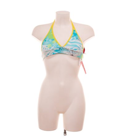Seafolly Damen Bikini Top Oberteil Halterneck Ibiza Gr. 8 (DE 34) Mehrfarbig