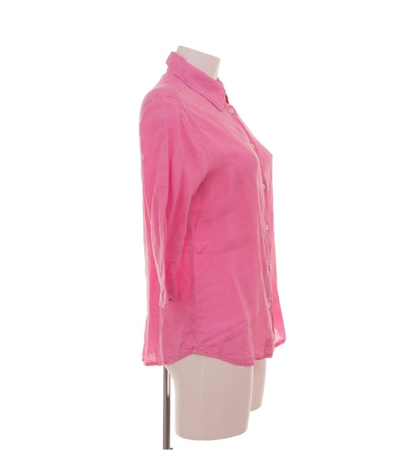 elemente CLEMENTE Damen Bluse Hemdbluse 3/4-Arm Gr. 2 ( L) Bambus Pink – Foto 2