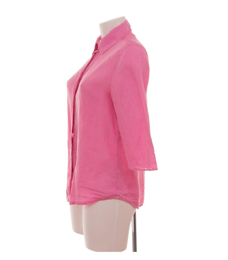 elemente CLEMENTE Damen Bluse Hemdbluse 3/4-Arm Gr. 2 ( L) Bambus Pink – Foto 3