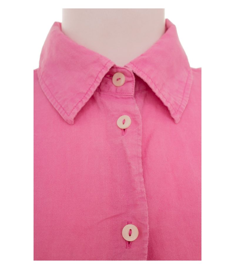 elemente CLEMENTE Damen Bluse Hemdbluse 3/4-Arm Gr. 2 ( L) Bambus Pink – Foto 5