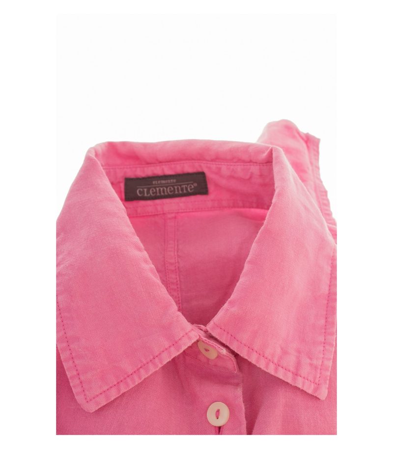 elemente CLEMENTE Damen Bluse Hemdbluse 3/4-Arm Gr. 2 ( L) Bambus Pink – Foto 6