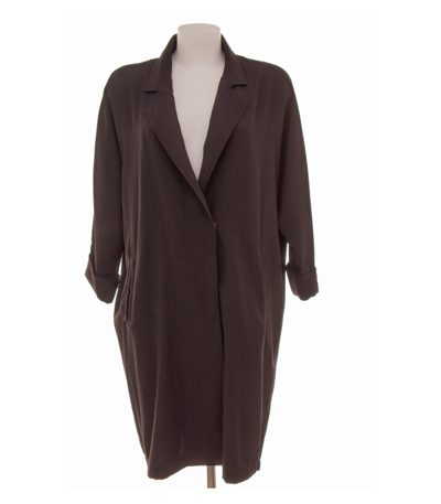 Steffen Schraut Damen Mantel Kurzmantel Oversize Minimalist Gr. M Schwarz