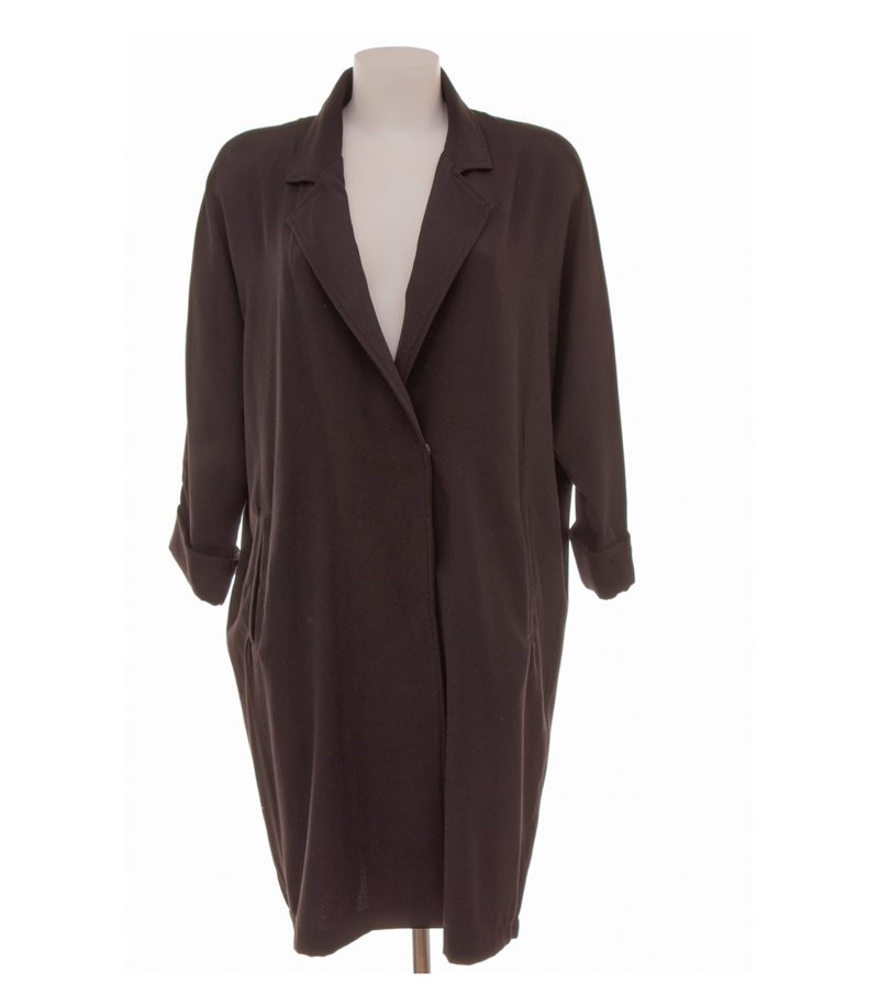 Steffen Schraut Damen Mantel Kurzmantel Oversize Minimalist Gr. M Schwarz – Foto 1