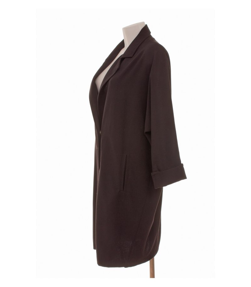 Steffen Schraut Damen Mantel Kurzmantel Oversize Minimalist Gr. M Schwarz – Foto 3