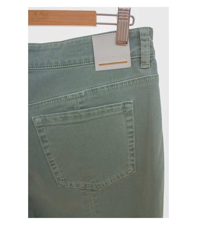 MARC CAIN Damen Jeans Casual Quiet Luxury Gr. N4 (DE 40) Bio-Baumwolle Cropped – Foto 3
