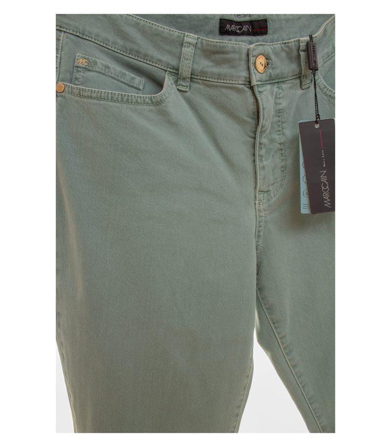 MARC CAIN Damen Jeans Casual Quiet Luxury Gr. N4 (DE 40) Bio-Baumwolle Cropped – Foto 4