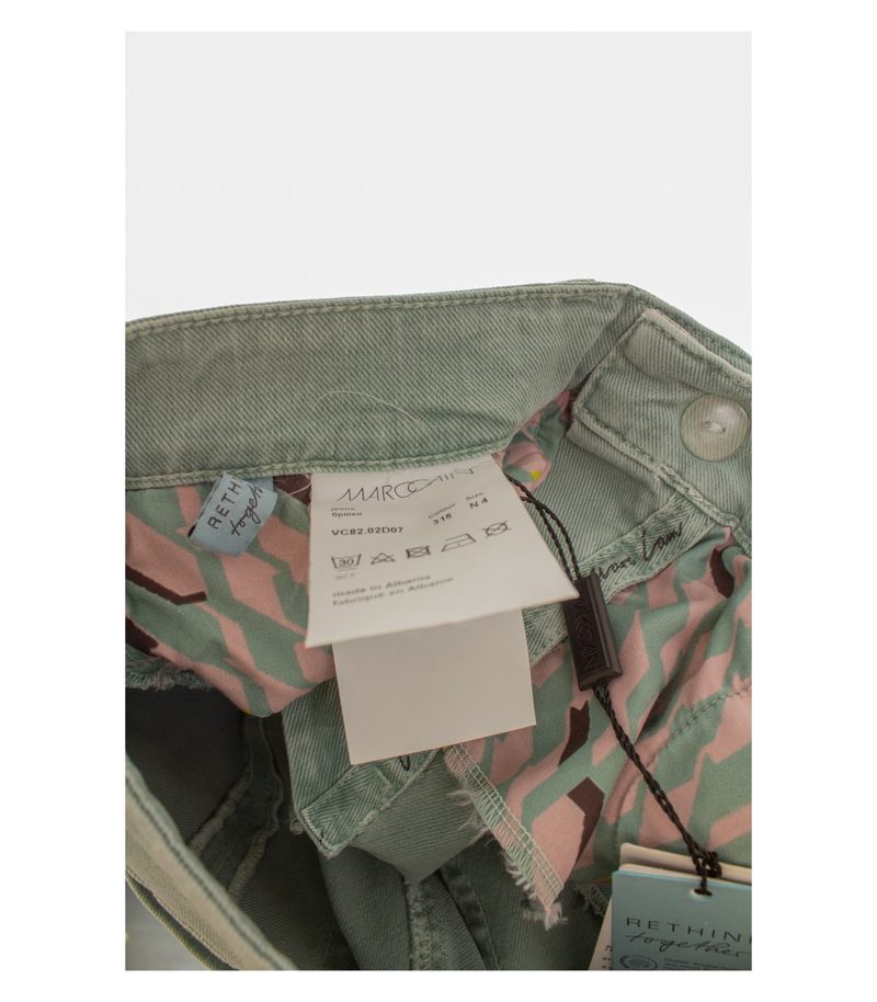 MARC CAIN Damen Jeans Casual Quiet Luxury Gr. N4 (DE 40) Bio-Baumwolle Cropped – Foto 6