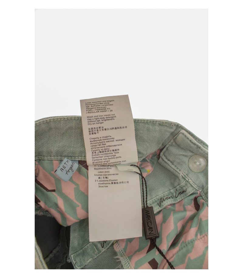 MARC CAIN Damen Jeans Casual Quiet Luxury Gr. N4 (DE 40) Bio-Baumwolle Cropped – Foto 7
