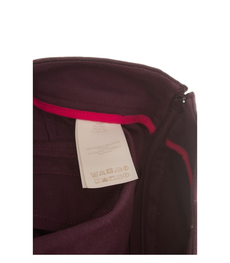Boden Damen Hose Chino Gr. UK 12 (DE 38) Lila Baumwolle – Foto 4