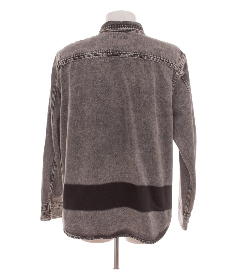 DIESEL Herren Jeanshemd S-JESSY-A Waschung Gr. XL Grau Baumwolle Denim – Foto 4