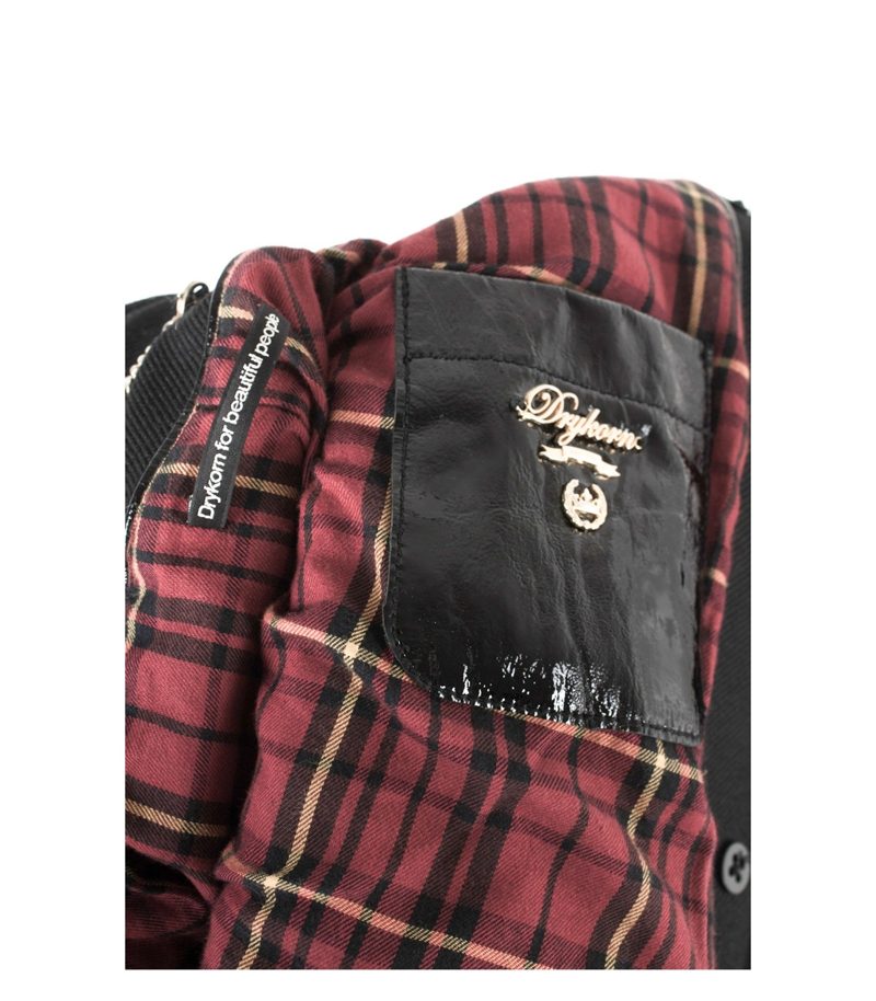Drykorn Damen Kurzjacke Zweireiher Gr. 3 ( DE 36/S).Wolle Schwarz – Foto 4