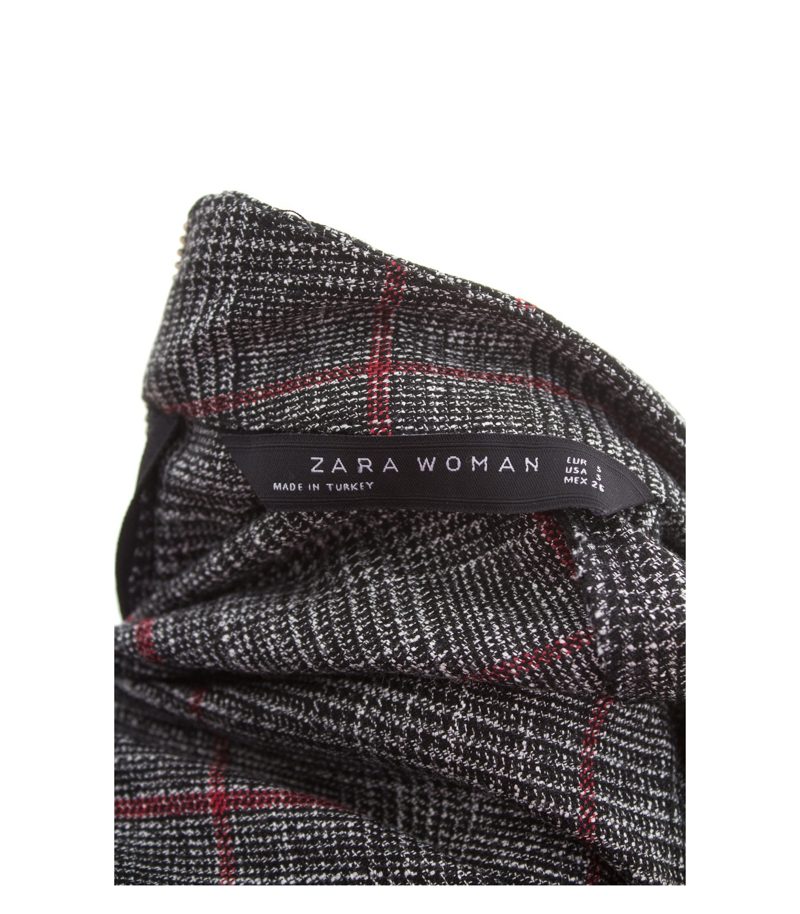 Zara Damen Shirt Peplum Bluse Gr. S Mehrfarbig – Foto 4