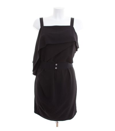 COS Damen Kleid Minikleid Gr. DE 38 Schwarz