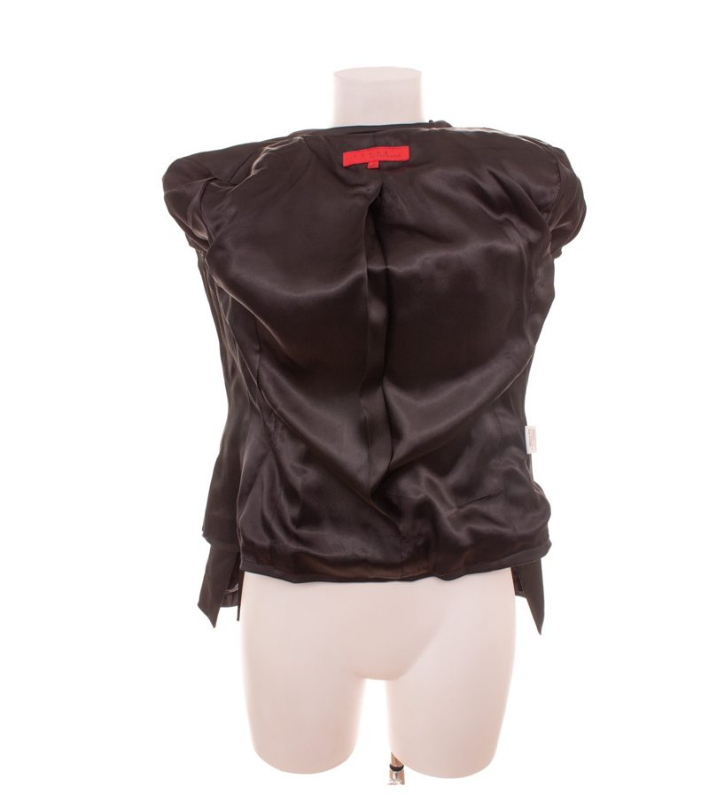 DONNA by HALLHUBER Damen Kostüm Zweiteiler Business Gr. 36 Acetat-Mix Schwarz – Foto 5