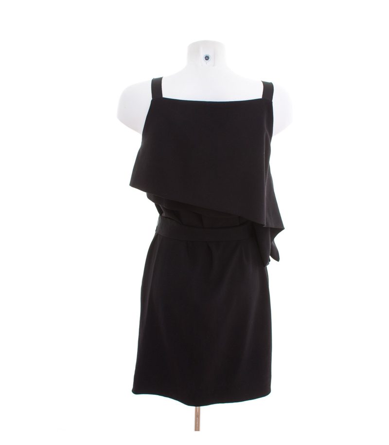 COS Damen Kleid Minikleid Gr. DE 38 Schwarz – Foto 3