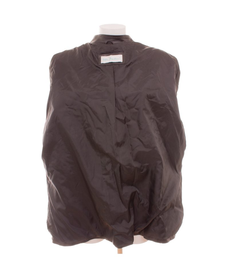 ULLA POPKEN Damen Lederjacke Plus Size Gr. 54 Schwarz Leder – Foto 6